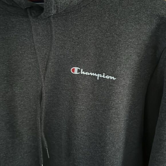 Champion Hoodie Mens Small Gray - Picture 2 of 4